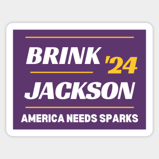 Cameron Brink Rickea Jackson LA Sparks Sticker